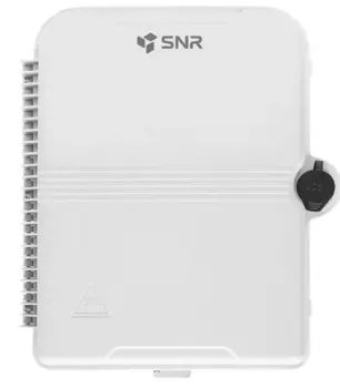 Коробка распределительная оптическая SNR FTTH-FDB-24A, 2 ввода, 24 отвода, пластик, серый (SNR-FTTH-FDB-24A)