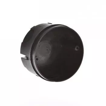 Коробка установочная RUVinil 10146, модулей: 1, мест: 1, 7 см x 4 см, для сплошных стен, черный (50528)