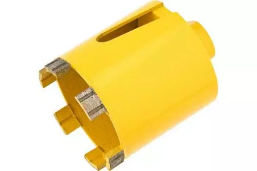 Коронка алмазная по бетону KRANZ 7.2 см, хвостовик: М16, бетон, камень, кирпич (KR-90-0165)