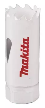 Коронка Makita BI-M 1.9 см, биметаллическая, древесина, цветной металл, гипсокартон, ДСП, фанера, оргстекло, твердая пластмасса (D-17005)