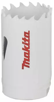 Коронка Makita BI-M 2.9 см, биметаллическая, древесина, цветной металл, гипсокартон, ДСП, фанера, оргстекло, твердая пластмасса (D-17267)