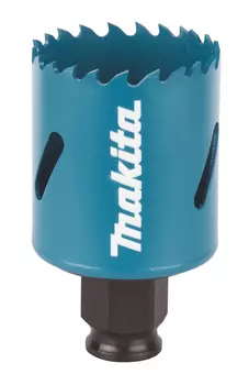 Коронка Makita BI-M 4.1 см, хвостовик: шестигранник, биметалл, кобальт 8%, алюминий, сталь, нержавеющая сталь, никель, цинк, пластик ПВХ, дерево (B-11374)