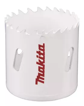 Коронка Makita BI-M 4.4 см, биметаллическая, древесина, цветной металл, гипсокартон, ДСП, фанера, оргстекло, твердая пластмасса (D-17077)