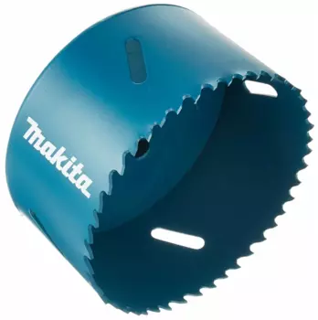 Коронка Makita BI-M 8.6 см, хвостовик: шестигранник, биметалл, кобальт 8%, алюминий, сталь, нержавеющая сталь, никель, цинк, пластик ПВХ, дерево (B-31784)