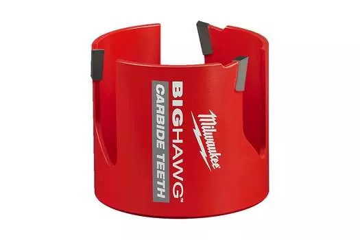 Коронка Milwaukee Big Hawg 8.2 см, хвостовик: 5/8 дюйма, кирпича, газобетонных блоков, блоков из песчаника твердостью до 30 Н/мм, ДСП, ДВП, фанеры, МДФ средней твердости, пластика и ДСП с пластиковым покрытием (4932464932)