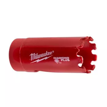 Коронка Milwaukee Diamond Plus 2.2 см, хвостовик: 1/2" Х 20, алмазная, фарфор, керамогранит, керамическая плитка, чугун, стекловолокно (49565605)