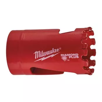 Коронка Milwaukee Diamond Plus 2.9 см, хвостовик: 1/2" Х 20, алмазная, фарфор, керамогранит, керамическая плитка, чугун, стекловолокно (49565615)