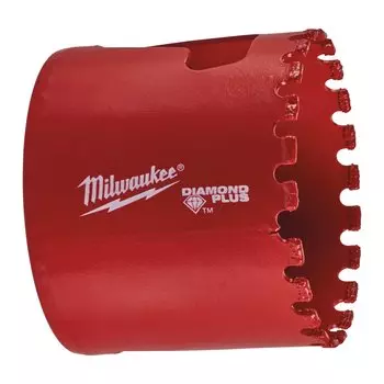 Коронка Milwaukee Diamond Plus 5.1 см, хвостовик: 5/8" Х 18, алмазная, фарфор, керамогранит, керамическая плитка, чугун, стекловолокно (49565645)