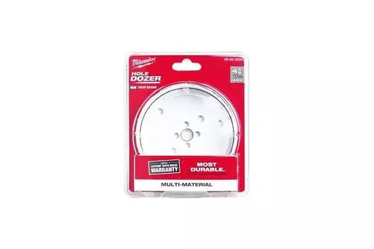 Коронка Milwaukee Hole Dozer 11.7 см, хвостовик: 5/8 дюйма, Bi METALL, нержавеющая сталь; кислостойкая сталь; чугун; дерево; гипсокартон; ПВХ; цветные металлы; алюминий; МДФ; сэндвич-панели (49560239)