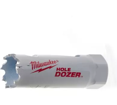 Коронка Milwaukee Hole Dozer 1.7 см, хвостовик: 1/2 дюйма, Bi METALL, нержавеющая сталь; кислостойкая сталь; чугун; дерево; гипсокартон; ПВХ; цветные металлы; алюминий; МДФ; сэндвич-панели (49560014)