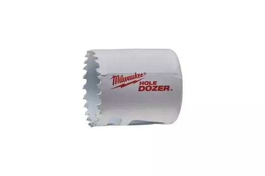 Коронка Milwaukee Hole Dozer 4.4 см, хвостовик: 5/8 дюйма, Bi METALL, нержавеющая сталь; кислостойкая сталь; чугун; дерево; гипсокартон; ПВХ; цветные металлы; алюминий; МДФ; сэндвич-панели (49560102)