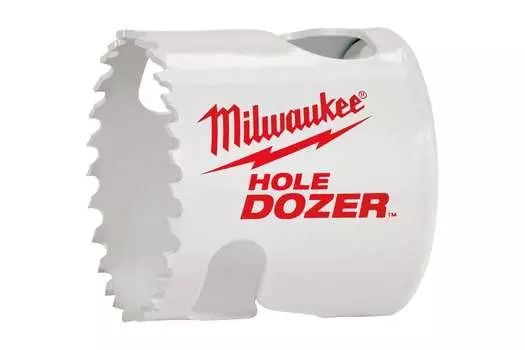 Коронка Milwaukee Hole Dozer 5.6 см, хвостовик: 5/8 дюйма, Bi METALL, нержавеющая сталь; кислостойкая сталь; чугун; дерево; гипсокартон; ПВХ; цветные металлы; алюминий; МДФ; сэндвич-панели (49560129)