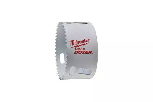 Коронка Milwaukee Hole Dozer 8.9 см, хвостовик: 5/8 дюйма, Bi METALL, нержавеющая сталь; кислостойкая сталь; чугун; дерево; гипсокартон; ПВХ; цветные металлы; алюминий; МДФ; сэндвич-панели (49560193)