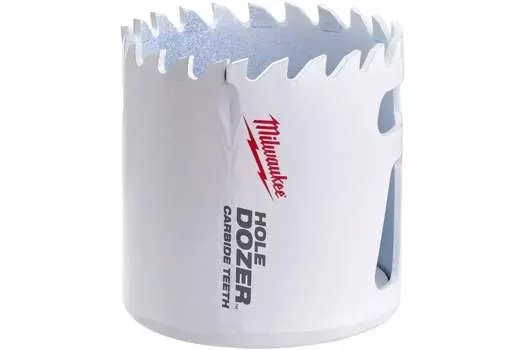 Коронка Milwaukee HOLE DOZER CARBIDE 4.8 см, хвостовик: 5/8 дюйма, Bi METALL, керамическая плитка, чугун, нержавейка, алюминий, сталь, композитные материалы (49560719)