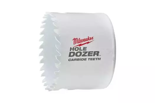 Коронка Milwaukee HOLE DOZER CARBIDE 6.4 см, хвостовик: 5/8 дюйма, Bi METALL, керамическая плитка, чугун, нержавейка, алюминий, сталь, композитные материалы (49560727)