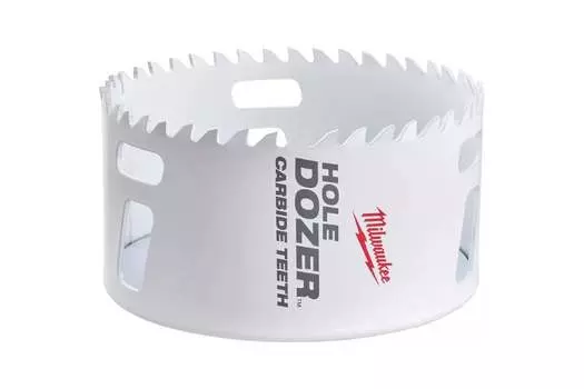 Коронка Milwaukee HOLE DOZER CARBIDE 8.9 см, хвостовик: 5/8 дюйма, Bi METALL, керамическая плитка, чугун, нержавейка, алюминий, сталь, композитные материалы (49560738)