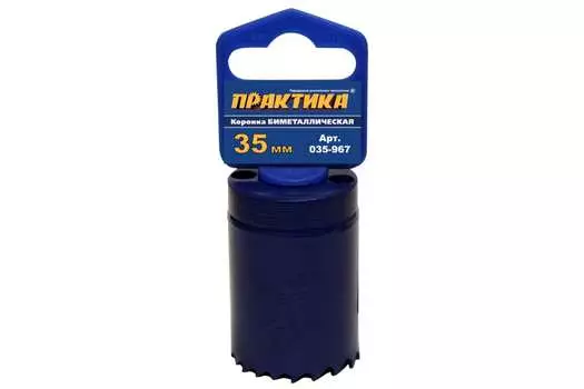 Коронка Практика Профи 3.5 см, биметаллическая (035-967)