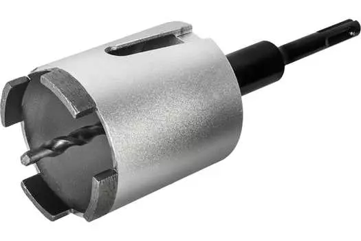 Коронка Практика Профи 6.8 см, хвостовик: SDS-plus, твердосплавная, бетон, армированный бетон, кирпиче, камень (908-238)