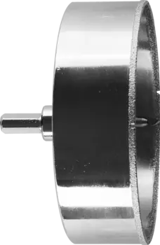 Коронка Зубр ПРОФЕССИОНАЛ 11.5 см, хвостовик: трехгранный, алмазная, керамическая и кафельная плитка, стекло (29850-115)