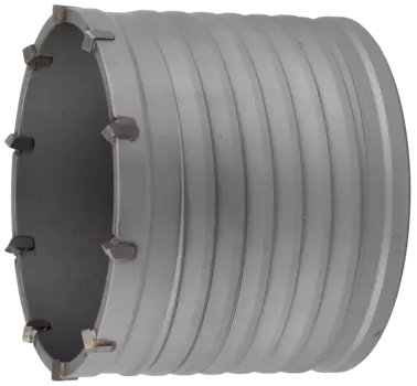 Коронка Зубр ЭКСПЕРТ 12.5 см, твердосплавная, бетон, камень, кирпич, ударная (29300-125)