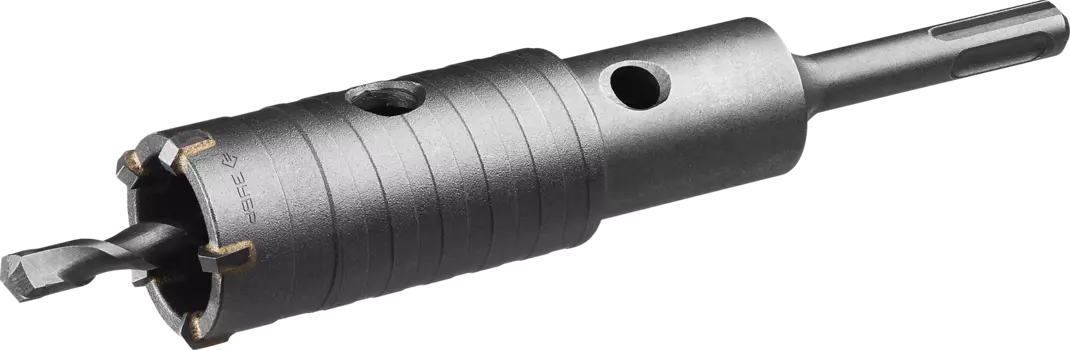 Коронка Зубр ПРОФЕССИОНАЛ 3.5 см, хвостовик: SDS-plus, твердосплавная, бетон, камень, кирпич, ударная (2918-35)