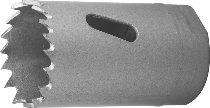 Коронка Зубр ЭКСПЕРТ 3 см, хвостовик: резьба 1/2", биметаллическая, металл, дерево, ДСП, фанера, пластик (29531-030)