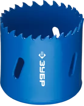 Коронка Зубр ЭКСПЕРТ 4.8 см, хвостовик: резьба 5/8", биметаллическая, металл, дерево, ДСП, фанера, пластик (29531-048_z01)