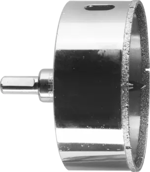 Коронка Зубр ПРОФЕССИОНАЛ 8.3 см, хвостовик: трехгранный, алмазная, керамическая и кафельная плитка, стекло (29850-83)