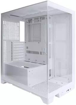 Корпус 1STPLAYER MIKU Mi8, ATX, Midi-Tower, USB 3.0, USB Type-C, белый, без БП (Mi8-WH)