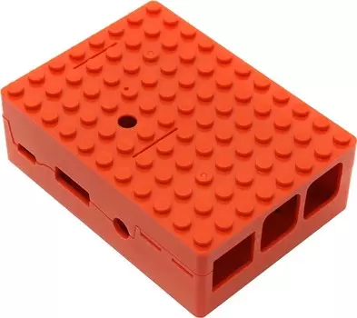 Корпус ACD RA183 ABS Plastic Building Block Case для Raspberry Pi 3, красный