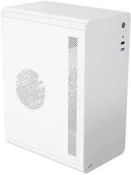 Корпус AeroCool CS-110-S-WT-v1, mATX, Mini-Tower, USB 3.0, белый, без БП (4711099476831)