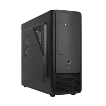 Корпус Chieftec UNI UC-03B-OP, ATX, Small Tower, 2xUSB 3.0, черный, без БП (UC-03B-OP)