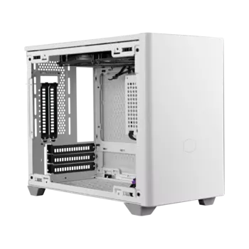 Корпус COOLERMASTER NR200P, Mini-ITX, Micro-Tower, 2xUSB 3.1, белый, без БП (MCB-NR200P-WGNN-S00)