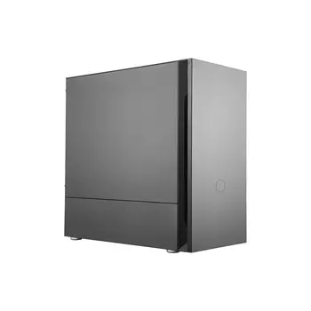 Корпус COOLERMASTER Silencio S400, mATX, Mini-Tower, 2xUSB 3.0, черный, без БП (MCS-S400-KN5N-S00)