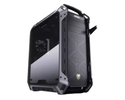 Корпус COUGAR Panzer Max-G, EATX, Full-Tower, 2xUSB 3.0, черный, без БП