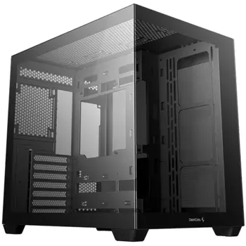 Корпус Deepcool CG530, ATX, Midi-Tower, 2xUSB 3.0, USB Type-C, черный, без БП (R-CG530-BKNDA0-G-1)