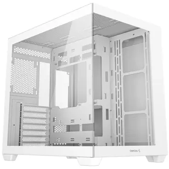 Корпус Deepcool CG530 WH, ATX, Midi-Tower, 2xUSB 3.0, USB Type-C, белый, без БП (R-CG530-WHNDA0-G-1)