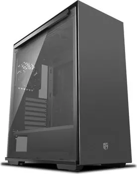 Корпус Deepcool MACUBE 310, ATX, Midi-Tower, 2xUSB 3.0, черный, Без БП