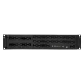 Корпус Exegate 2U650-06/2U2098L/Redundant 2x1000W, E-ATX, 2U RM, Redundant 2x1000 Вт, черный (EX293875RUS)