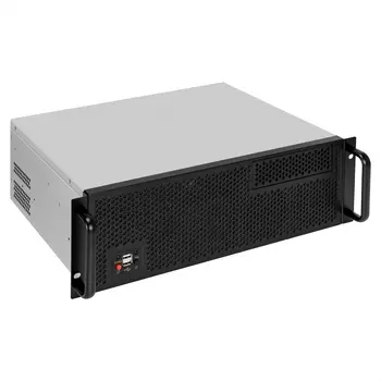 Корпус Exegate 3U300-03/1200PPH-SE, mATX, 3U RM, 1x1200 Вт, черный (EX297870RUS)