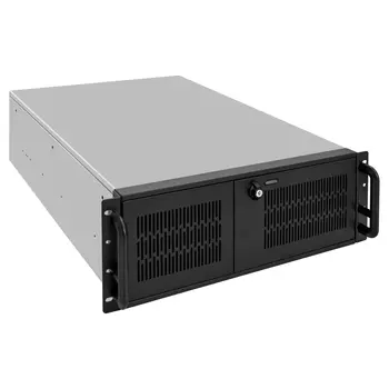 Корпус Exegate 4U650-010/4U4139L/Redundant 2x800W, E-ATX, 4U RM, Redundant 2x800 Вт, черный (EX293882RUS)