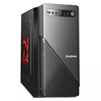 Корпус ExeGate BAA-103, mATX, Mini-Tower, черный, 450 Вт (EX277799RUS)