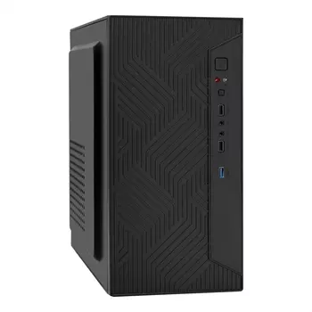 Корпус ExeGate BAA-303U-AAA450, mATX, Mini-Tower, USB 3.0, черный, 450 Вт (EX298001RUS)