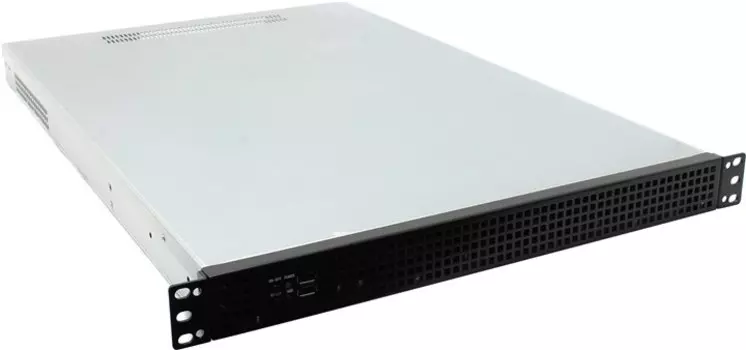 Корпус Exegate Pro 1U650-04/600ADS, E-ATX, 1U RM, 1x600 Вт, черный/серебристый (EX265511RUS)