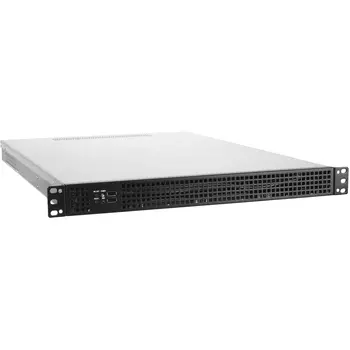 Корпус Exegate Pro 1U650-04, SSI EEB, 1U RM, 1x700 Вт, черный/серебристый (EX288495RUS)