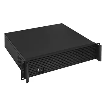 Корпус Exegate Pro 2U350-01/1U-350ADS, ATX, 2U RM, 1x350 Вт, черный (EX292512RUS)