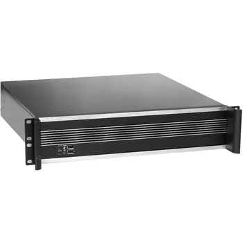 Корпус Exegate Pro 2U450-09/500ADS, mATX, 2U RM, 1x500 Вт, черный (EX284969RUS)
