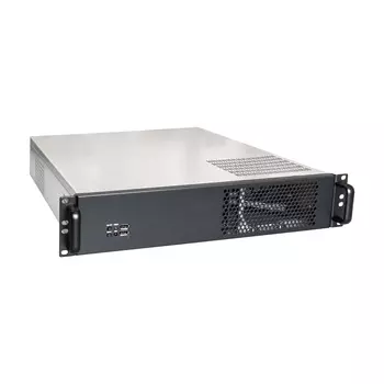 Корпус Exegate Pro 2U550-08, ATX, 2U RM, 1x500 Вт, черный (EX284973RUS)
