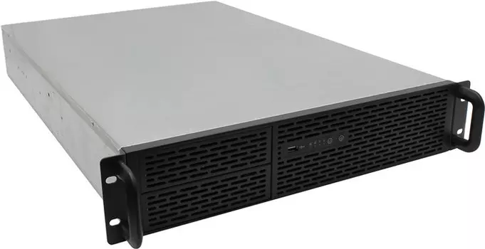 Корпус Exegate Pro 2U650-06/2U2098L, ATX, 2U RM, 1x500 Вт, черный (EX234958RUS)