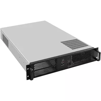 Корпус Exegate Pro 2U650-08, ATX, 2U RM, 1x1200 Вт, черный/серебристый (EX293352RUS)